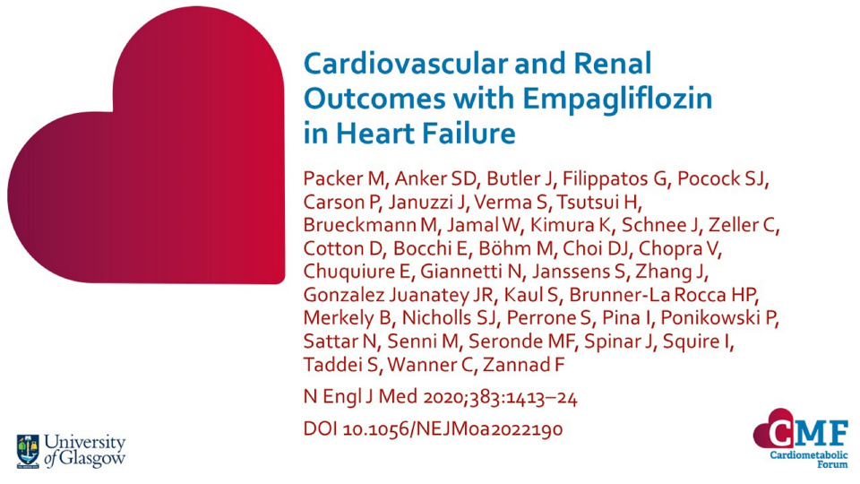 Publication thumbnail: Cardiovascular and Renal Outcomes with Empagliflozin  in Heart Failure